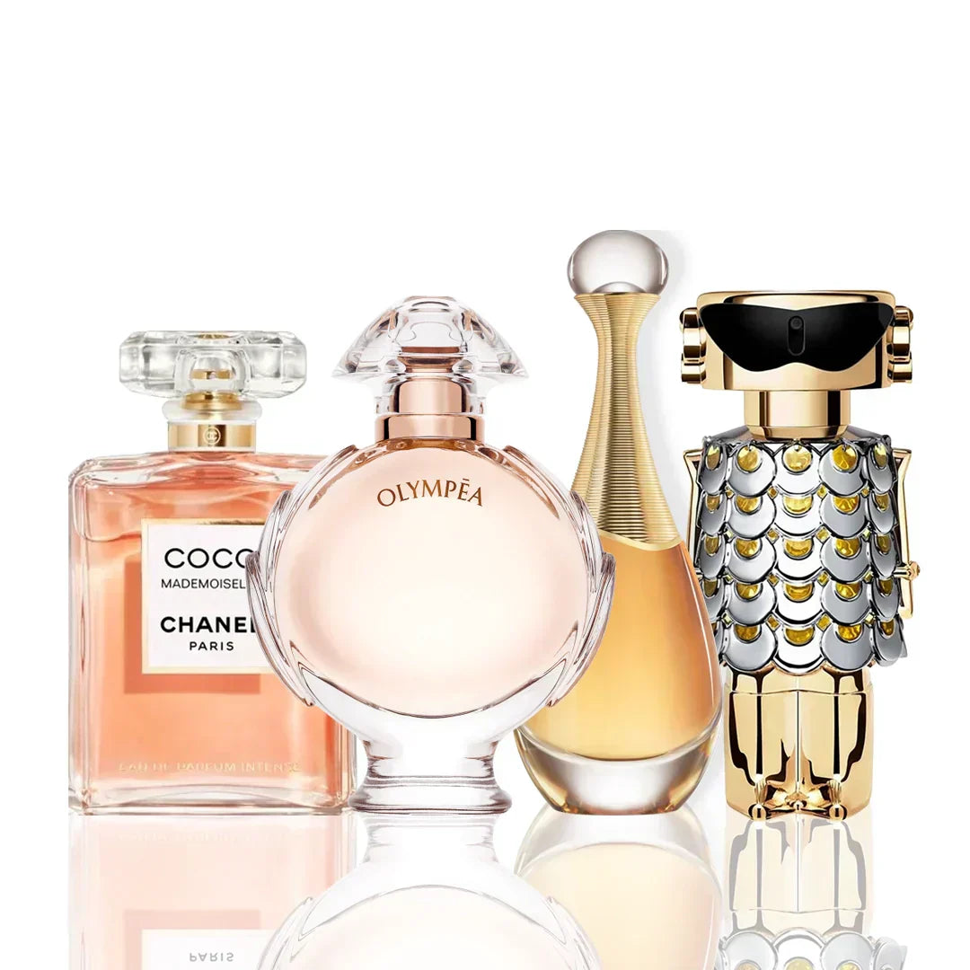 Set 4 Profumi - Coco Chanel + Olympea + J'Adore + Fame 100ML