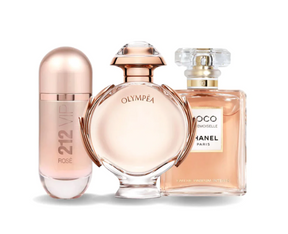 Set 3 Profumi 212 VIP ROSÉ, OLYMPÉA e COCO MADEMOISELLE