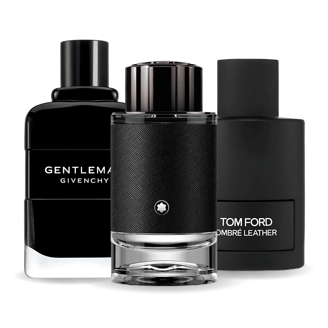 Set 3 Profumi  Tom Ford Ombre Leather, Givenchy Gentleman, Montblanc Explorer 100ml