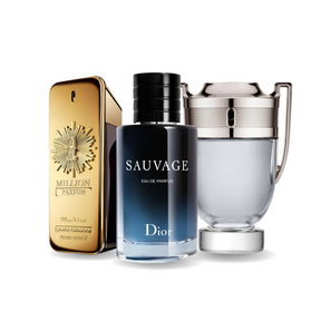 Set 3 Profumi ONE MILLION, SAUVAGE e INVICTUS 100 ml