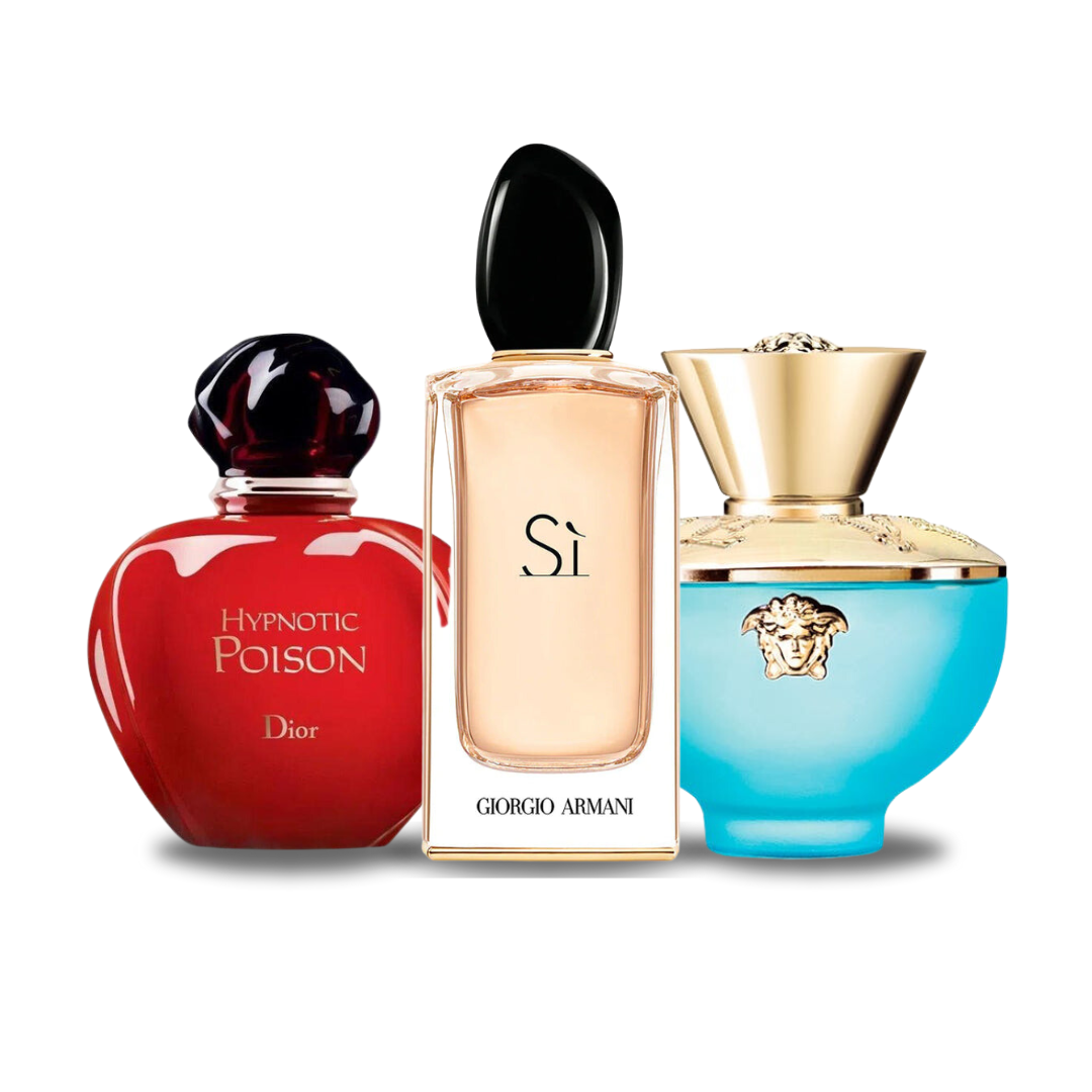 Set 3 Profumi HYPNOTIC POISON, SÌ e DYLAN TURQUOISE 100 ml