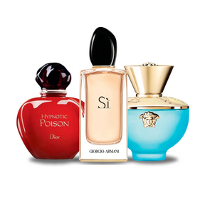 Set 3 Profumi HYPNOTIC POISON, SÌ e DYLAN TURQUOISE 100 ml