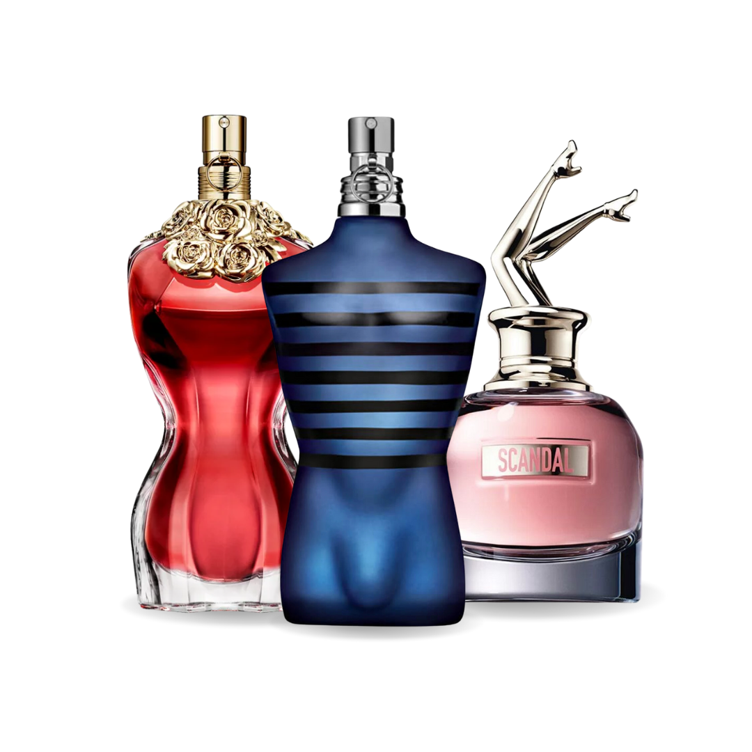 Set 3 Profumi LA BELLE, ULTRA MALE e Gaultier SCANDAL 100ml.