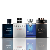 Set 4 Profumi - Bleu de Chanel + Allure Sport + BLV + Bvlgari Man in Black 100ML